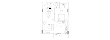 Floorplan at Glass House by Windsor