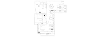 Floorplan at Glass House by Windsor