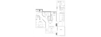 Floorplan at Glass House by Windsor