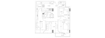 Floorplan at Glass House by Windsor