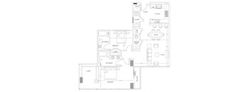 Floorplan at Glass House by Windsor