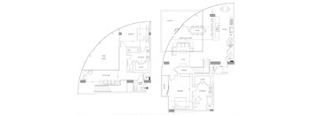 Floorplan at Glass House by Windsor