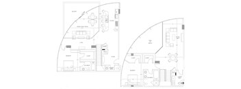 Floorplan at Glass House by Windsor
