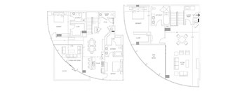Floorplan at Glass House by Windsor