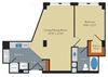 Floorplan at Halstead Tower by Windsor, 4380 King Street, VA 22302