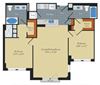 Floorplan at Halstead Tower by Windsor, 4380 King Street, VA 22302