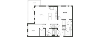 a floor plan of a home