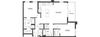 a floor plan of a home