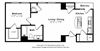Holland floor plan Holland floor plan at The Manhattan Tower and Lofts, Denver, Colorado