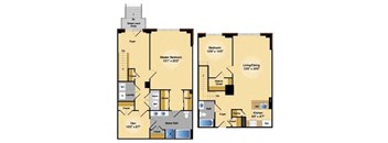 Floor plan at IO Piazza by Windsor
