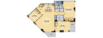 Floor plan at IO Piazza by Windsor