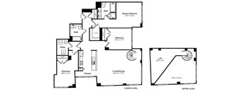 Floor plan at IO Piazza by Windsor