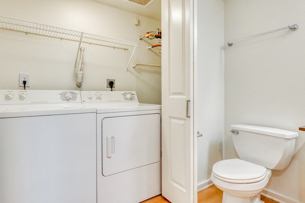 In-Home Washer and Dryer at Tera Apartments, 528 Central Way, WA