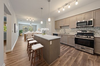 Gourmet Kitchen With Island Gourmet Kitchen With Island at Valentia by Windsor, La Habra, CA, 90631 - Photo Gallery 5