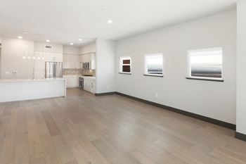 Luxury Vinyl Plank Flooring In Kitchen And Living Room at Blu Harbor by Windsor, 1 Blu Harbor Blvd, Redwood City