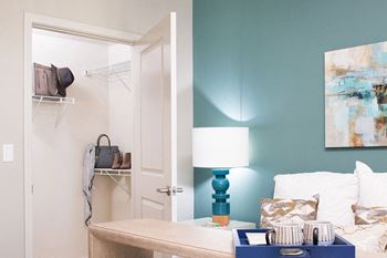 Walk In Closets With Built-In Shelving at Valentia by Windsor, La Habra, CA