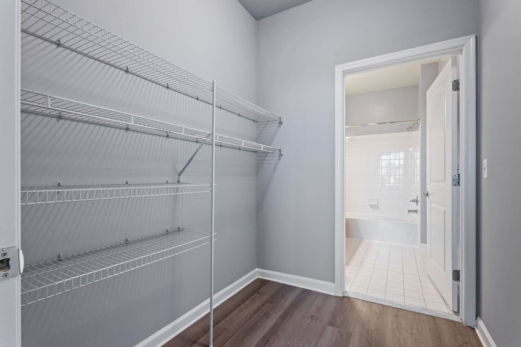 Walk-in closet at Windsor Leesburg,  1500 Balch Drive Southeast, Leesburg VA