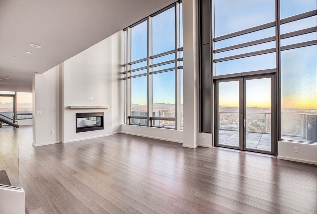 Large Penthouse with floor to ceiling windows Penthouse at The Bravern, Washington