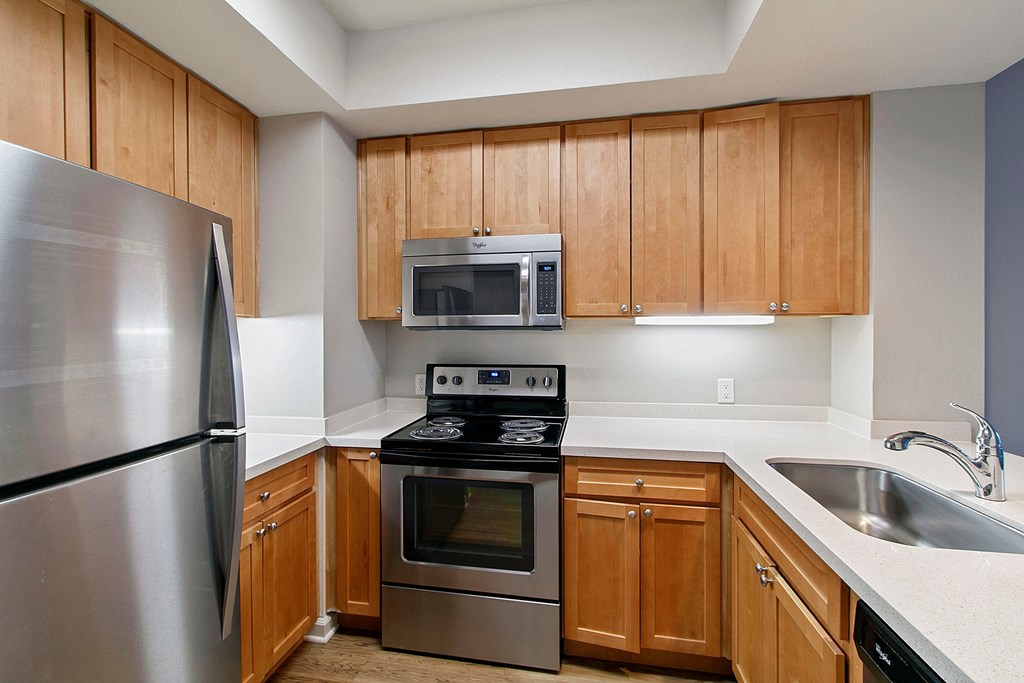 Stainless Steel Appliances at Villa Montanaro,203 Coggins Drive Pleasant Hill, CA 94523