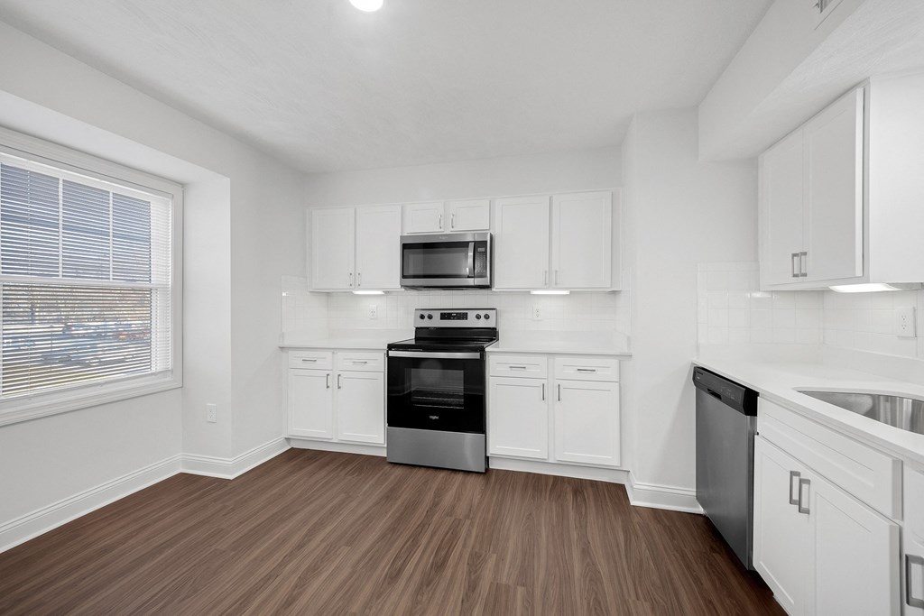 Kitchen at Windsor Village at Waltham, 976 Lexington Street, Waltham