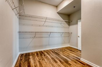 Impressive walk-in closets