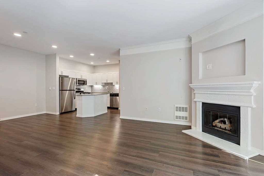 Spacious living room at The Estates at Cougar Mountain, 2128 Shy Bear Way NW, Issaquah, WA