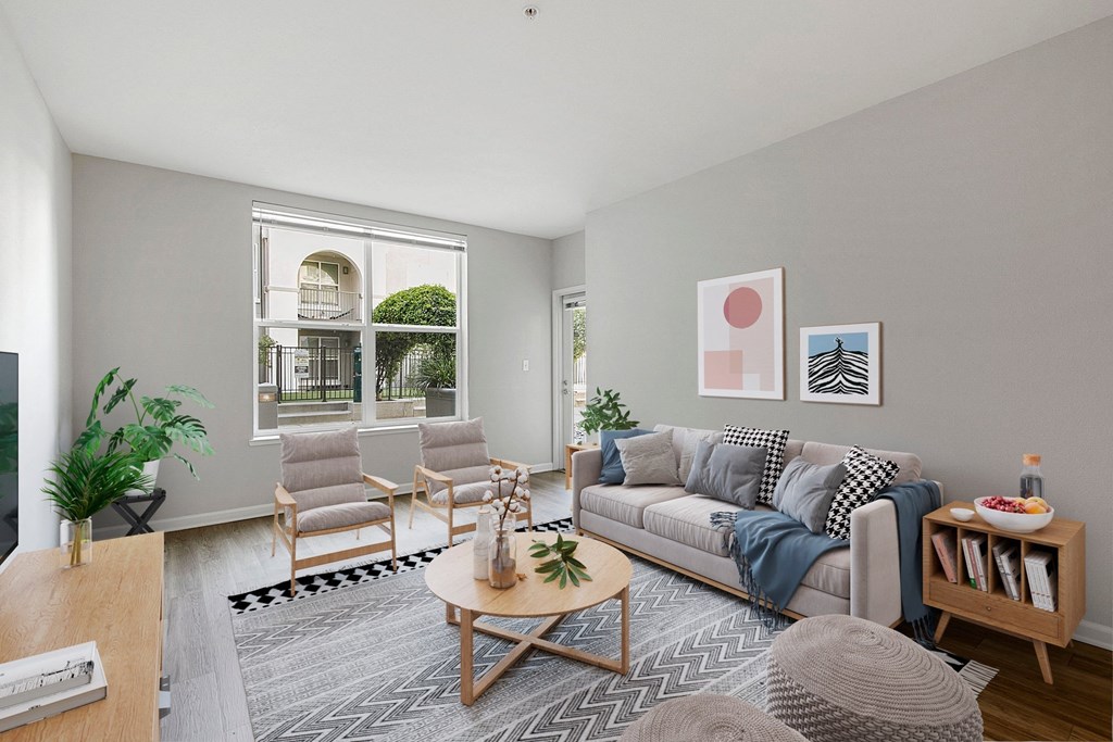 Private balconies and patios in select homes