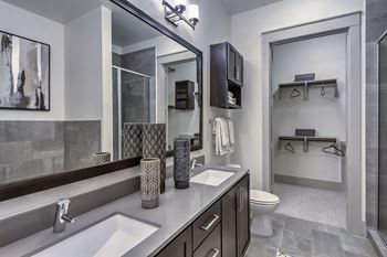 Closet in select bathrooms at Windsor Fitzhugh, 4926 Mission Avenue, Dallas