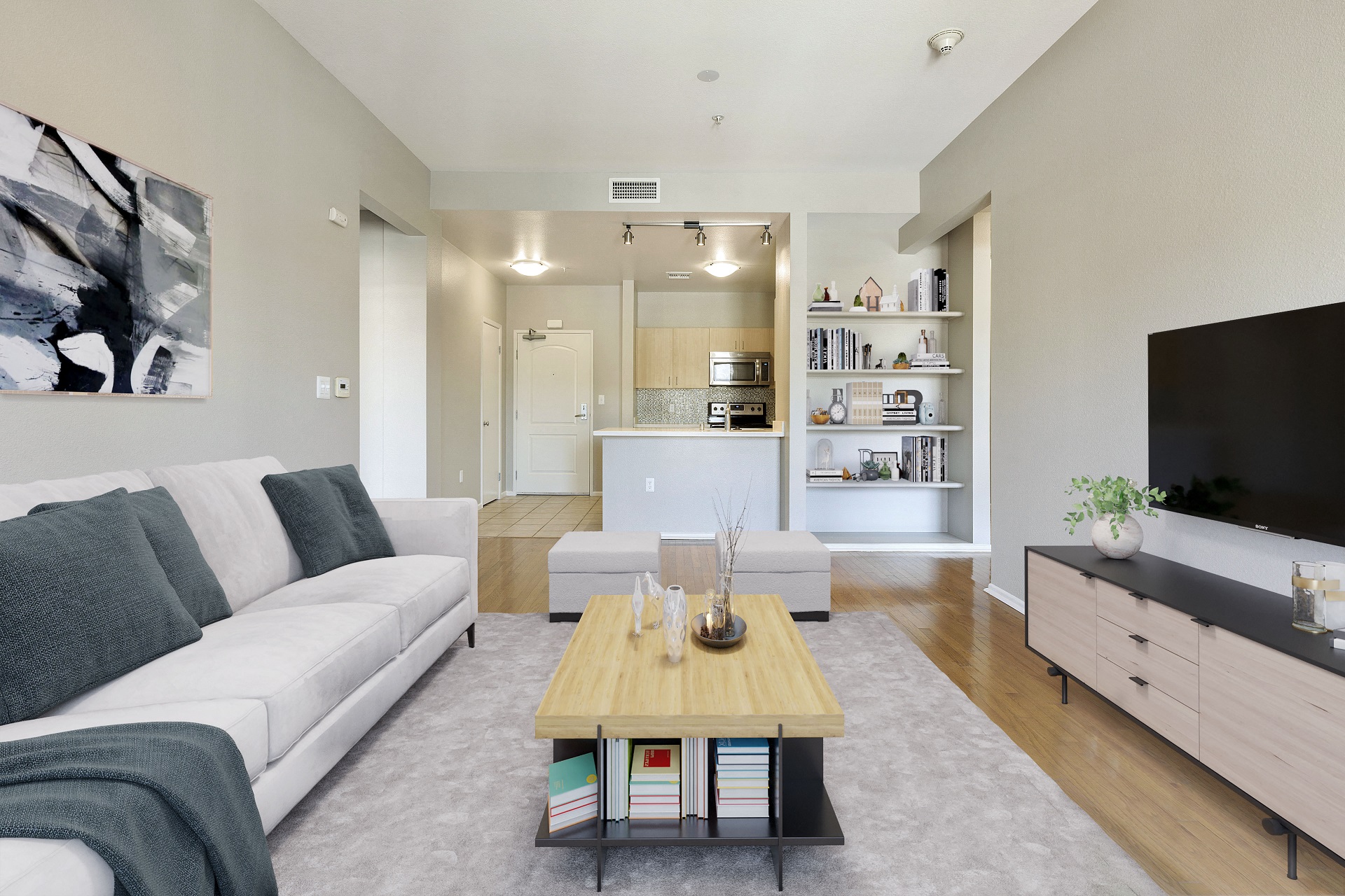 High Ceilings at Terraces at Paseo Colorado, Pasadena, CA