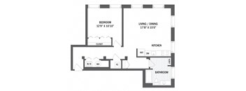 Floor plan at Jack Flats by Windsor, Massachusetts, 02176