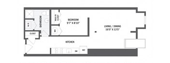 A1L Floor Plan at Windsor Radio Factory, Melrose, MA