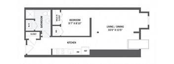 Floor plan at Jack Flats by Windsor, Massachusetts, 02176