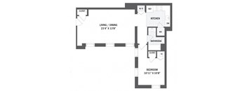Floor plan at Jack Flats by Windsor, Massachusetts, 02176
