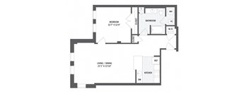 Floor plan at Jack Flats by Windsor, Massachusetts, 02176