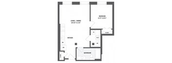 Floor plan at Jack Flats by Windsor, Massachusetts, 02176