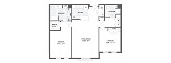 Floor plan at Jack Flats by Windsor, Massachusetts, 02176