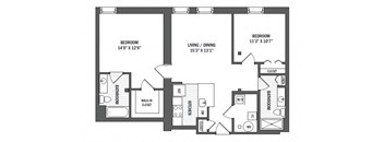 B14 Floor Plan at Windsor Radio Factory, Melrose