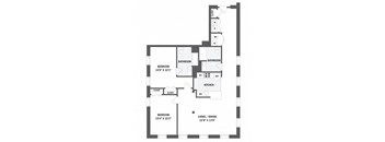 Floor plan at Jack Flats by Windsor, Massachusetts, 02176