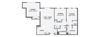 Floor plan at Jack Flats by Windsor, Massachusetts, 02176