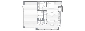 LW2 Live Work Floor Plan at Platt Park by Windsor, Colorado