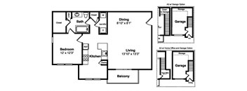 A3 Floor Plan at Legacy by Windsor, Texas