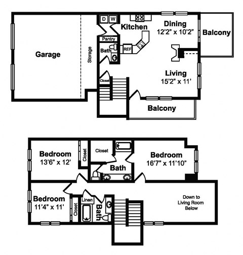 C2 Floor Plan at Legacy by Windsor, Plano, TX, 75024