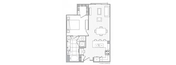 C Floor Plan at Windsor Mystic River, Medford