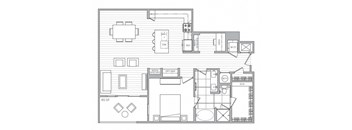 H Floor Plan at Windsor Mystic River, Medford