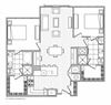 K Floor Plan K Floor Plan at Windsor Mystic River, Medford, MA, 02155