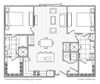 L Floor Plan L Floor Plan at Windsor Mystic River, Medford, Massachusetts