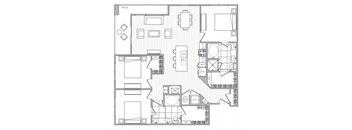 P Floor Plan at Windsor Mystic River, Massachusetts