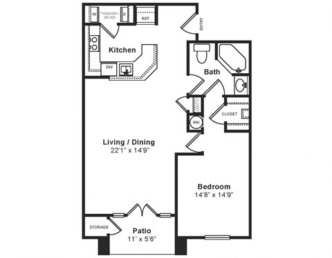 M_Genova(2) Floor Plan at Windsor at Midtown, Aurora, CO