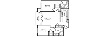 M_Napoli(1) Floor Plan at Windsor at Midtown, CO, 80014