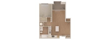 Floor plan at Malden Station by Windsor, Fullerton, CA